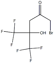 1-Bromo-5,5,5-trifluoro-4-(trifluoromethyl)-4-hydroxy-2-pentanone