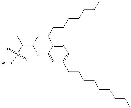 3-(2,5-Dinonylphenoxy)butane-2-sulfonic acid sodium salt