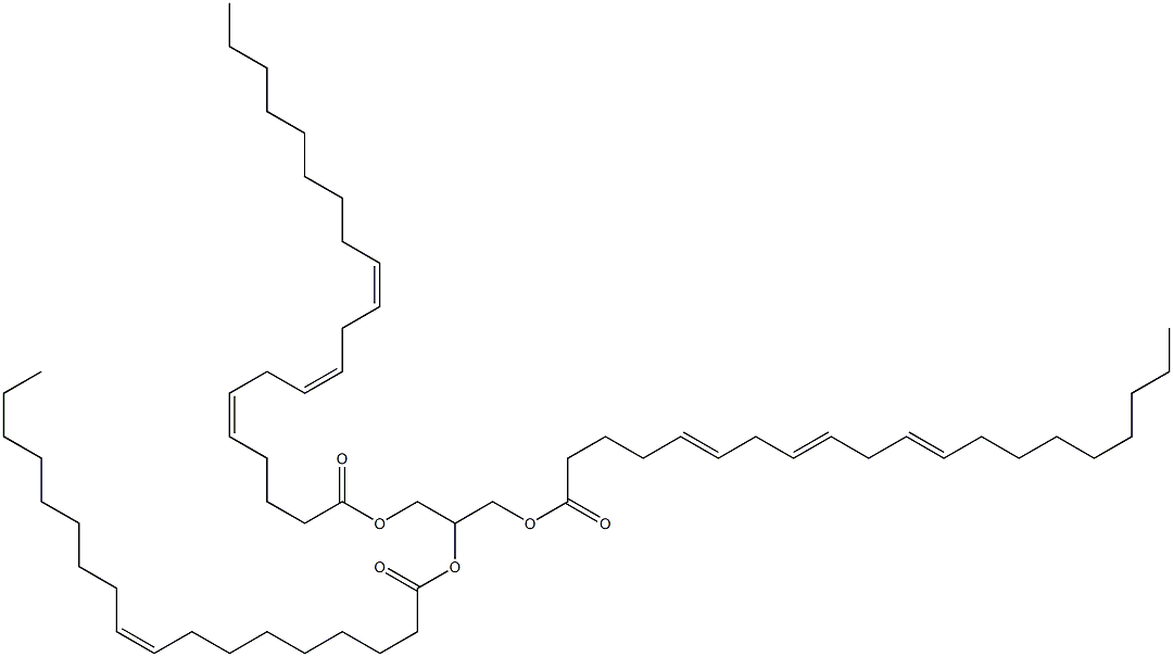 1-O,3-O-Di[(5Z,8Z,11Z)-1-oxo-5,8,11-icosatrienyl]-2-O-oleoyl-L-glycerol Structure
