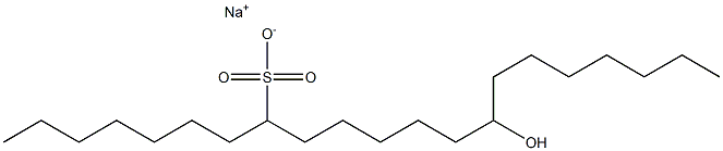  14-Hydroxyhenicosane-8-sulfonic acid sodium salt