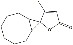 3-Methylspiro[furan-2(5H),9'-bicyclo[6.1.0]nonan]-5-one