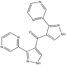  (Pyrazin-2-yl)(1H-pyrazol-4-yl) ketone