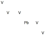 Pentavanadium lead Structure