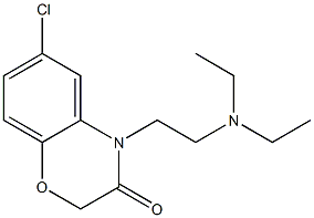 6-Chloro-4-[2-(diethylamino)ethyl]-2H-1,4-benzoxazin-3(4H)-one