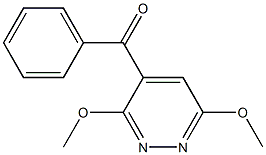 3,6-Dimethoxy-4-benzoylpyridazine,,结构式