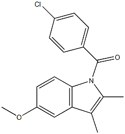 1-(4-Chlorobenzoyl)-5-methoxy-2,3-dimethyl-1H-indole