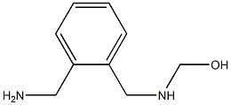 N-(Hydroxymethyl)-1,2-benzenebismethanamine Struktur