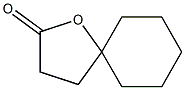 スピロ[フラン-2(3H),1'-シクロヘキサン]-5(4H)-オン 化学構造式