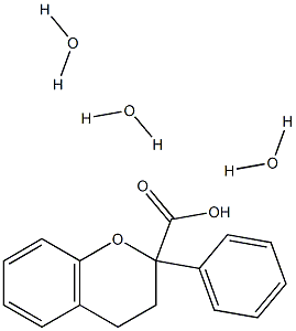 Flavianic acid trihydrate 结构式