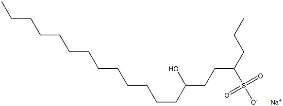 7-Hydroxyicosane-4-sulfonic acid sodium salt|