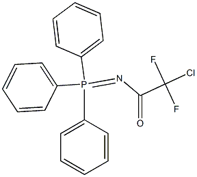 N-(Triphenylphosphoranylidene)-2-chloro-2,2-difluoroacetamide Structure