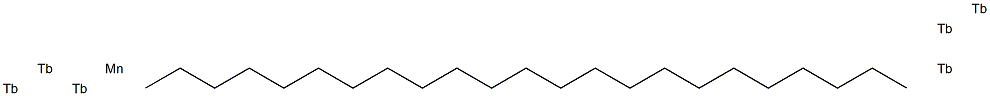 Hexaterbium tricosanmanganese Structure