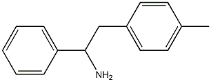1-Phenyl-2-(4-methylphenyl)ethylamine Struktur