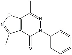 3-Methyl-5-phenyl-7-methylisoxazolo[4,5-d]pyridazin-4(5H)-one|