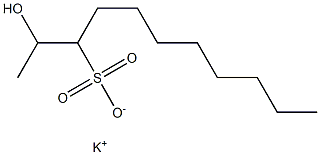 2-Hydroxyundecane-3-sulfonic acid potassium salt