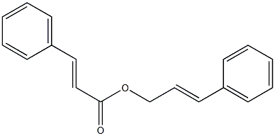 Cinnamic acid 3-phenyl-2-propenyl ester Structure