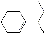 (+)-1-[(S)-sec-Butyl]cyclohexene Structure