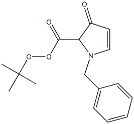 1-Benzyl-2,3-dihydro-2-hydroxy-3-oxo-1H-pyrrole-2-carboxylic acid tert-butyl ester Structure