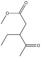3-エチルレブリン酸メチル 化学構造式