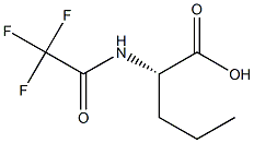 N-(Trifluoroacetyl)-L-norvaline Struktur