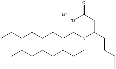 3-(Dioctylamino)heptanoic acid lithium salt|