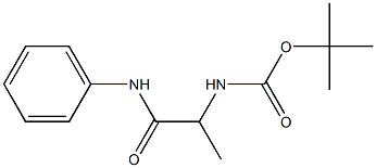 N-(Phenyl)-2-[(tert-butoxycarbonyl)amino]-2-methylacetamide|