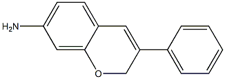 7-Amino-3-phenyl-2H-1-benzopyran