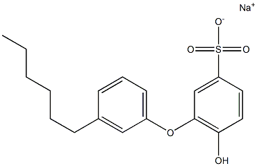 6-Hydroxy-3'-hexyl[oxybisbenzene]-3-sulfonic acid sodium salt