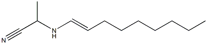 2-(1-Nonenylamino)propiononitrile