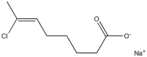 7-Chloro-6-octenoic acid sodium salt