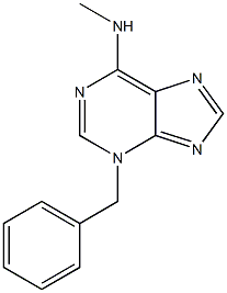 N-Methyl-3-benzyl-3H-purin-6-amine Structure