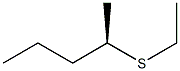 [R,(-)]-Ethyl 1-methylbutyl sulfide Struktur