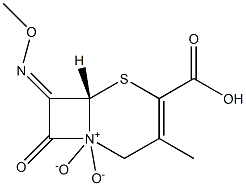 7-[(Z)-Methoxyimino]-3-methyl-4-carboxycepham-3-ene 1,1-dioxide|
