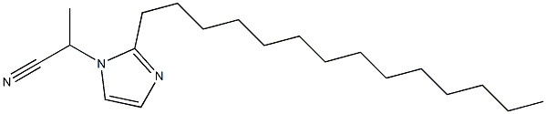 1-(1-Cyanoethyl)-2-tetradecyl-1H-imidazole