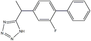 5-[1-(2-Fluoro-4-biphenylyl)ethyl]-1H-tetrazole