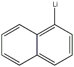 1-Lithionaphthalene Structure