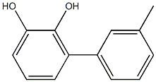 3-(3-Methylphenyl)benzene-1,2-diol Structure