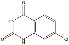 7-クロロキナゾリン-2,4(1H,3H)-ジオン 化学構造式
