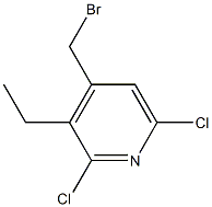 2,6-Dichloro-3-ethyl-4-(bromomethyl)pyridine|