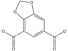 4,6-Dinitro-1,3-benzodioxole Structure