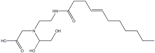 N-(1,2-Dihydroxyethyl)-N-[2-(4-undecenoylamino)ethyl]aminoacetic acid