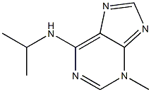 N-Isopropyl-3-methyl-3H-purin-6-amine Structure