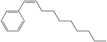 (Z)-1-Phenyl-1-decene Structure