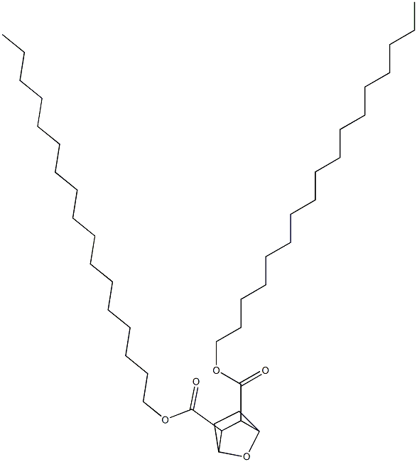 7-Oxabicyclo[2.2.1]heptane-2,3-dicarboxylic acid diheptadecyl ester,,结构式
