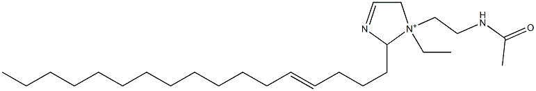 1-[2-(Acetylamino)ethyl]-1-ethyl-2-(4-heptadecenyl)-3-imidazoline-1-ium|