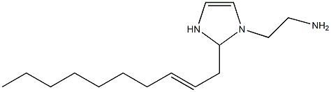 1-(2-Aminoethyl)-2-(2-decenyl)-4-imidazoline Structure