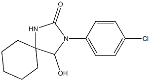 3-(p-Chlorophenyl)-4-hydroxy-2-oxo-1,3-diazaspiro[4.5]decane