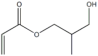 Acrylic acid 2-methyl-3-hydroxypropyl ester,,结构式