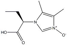 3-[(R)-1-Carboxypropyl]-4,5-dimethyl-3H-imidazole 1-oxide Structure