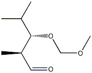 (2S,3S)-2,4-ジメチル-3-メトキシメトキシペンタナール 化学構造式